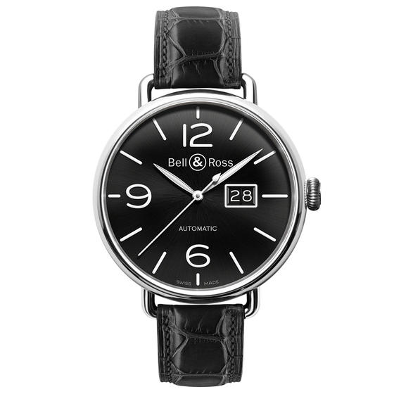 Cheap BELL & ROSS Watch Replica WW1-96 GRANDE DATE BRWW196-BL-ST Watch